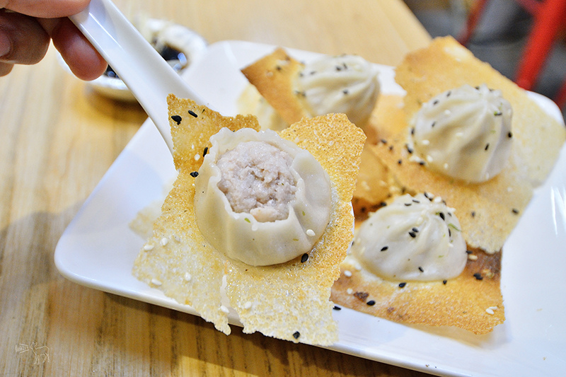 上海邵師傅湯包:脆皮多汁小湯包,臭豆腐湯包,台北捷運六張犁站