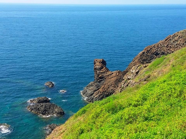 澎湖七美龍埕大獅：【澎湖景點】七美大獅與龍埕~觀賞奇特的海蝕地形