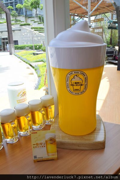 KIRIN一番搾(台北阪急店)：KIRIN 一番搾台北阪急店-消暑冰沙優質炸物!