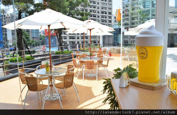 KIRIN一番搾(台北阪急店)：KIRIN 一番搾台北阪急店-消暑冰沙優質炸物!