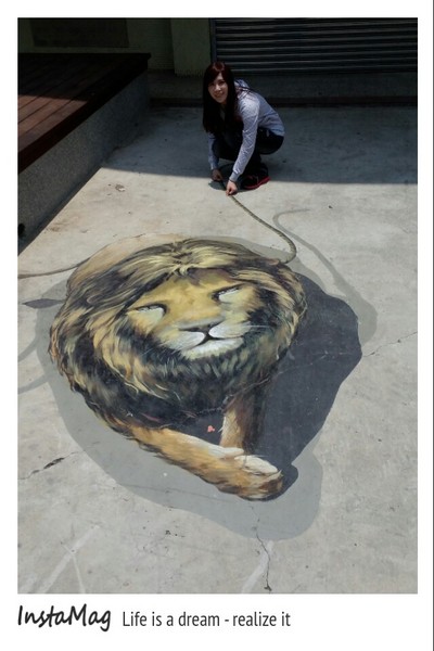 二崙鄉湳仔社區活動中心：【雲林景點】二崙鄉湳仔社區活動中心~3D互動彩繪圖