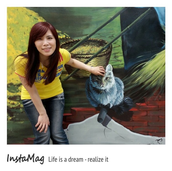 二崙鄉湳仔社區鐵道文化3D彩繪：【雲林景點】雲林二崙鄉湳仔社區~鐵道文化3D彩繪