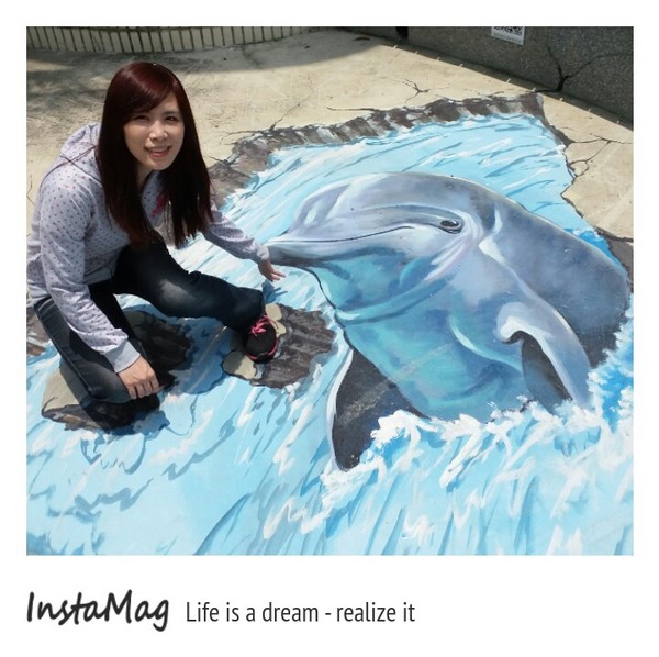 二崙鄉湳仔社區活動中心：【雲林景點】二崙鄉湳仔社區活動中心~3D互動彩繪圖