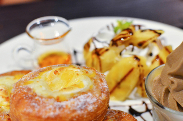 瓦法奇朵Waffogato(敦南店)：『北市||忠孝敦化』下班逛街好去處！焗烤可頌療癒系餐點-瓦法奇朵Waffogato(敦南店)