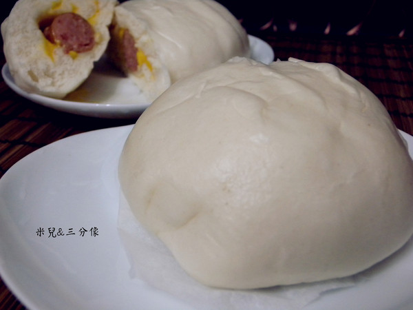 楊記手工包子饅頭：[宅配] 楊記手工包子饅頭  有了包子饅頭 早餐不怕沒得吃! 也不用出門等著動作很慢的早餐!!