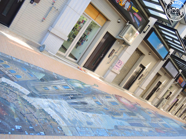 國王社區3D立體彩繪:作伙來企投【台中沙鹿・國王社區3D地景彩繪】立體互動彩繪社區