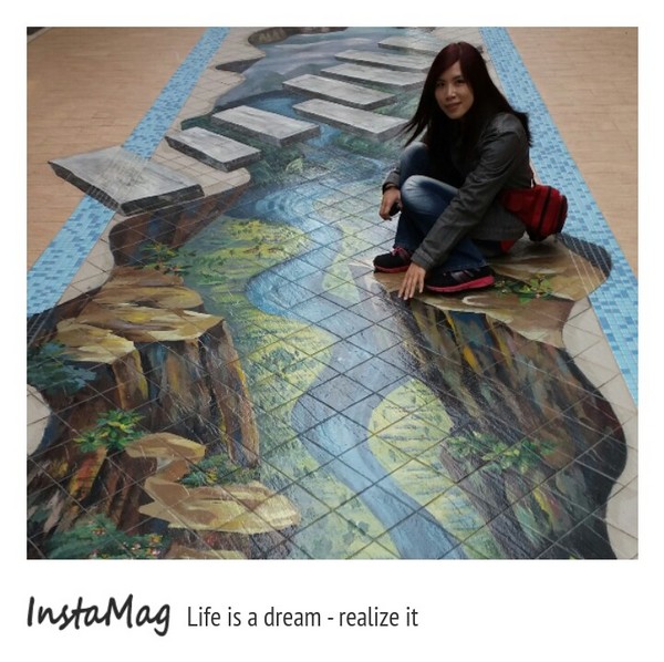 國王社區3D立體彩繪：【台中景點】國王社區3D立體彩繪