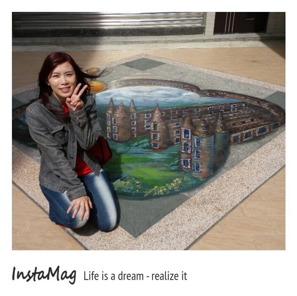 國王社區3D立體彩繪：【台中景點】國王社區3D立體彩繪