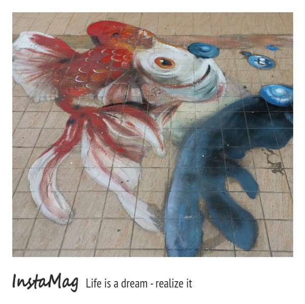 國王社區3D立體彩繪：【台中景點】國王社區3D立體彩繪