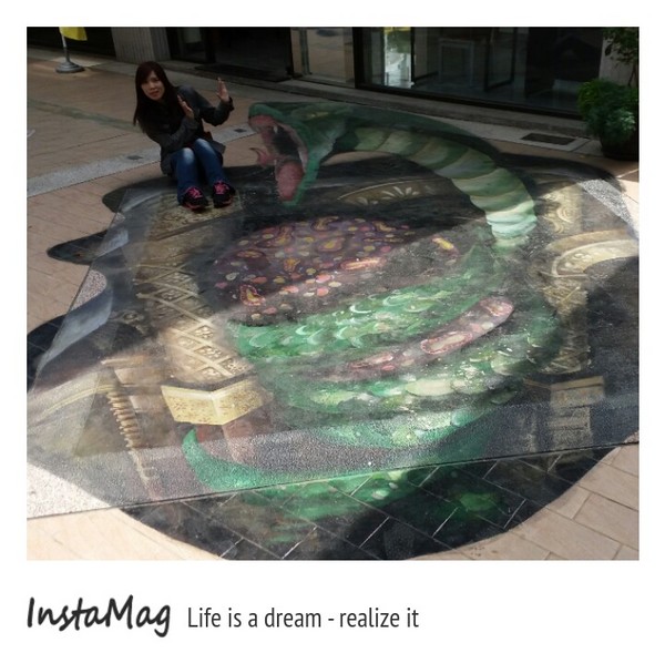 國王社區3D立體彩繪：【台中景點】國王社區3D立體彩繪