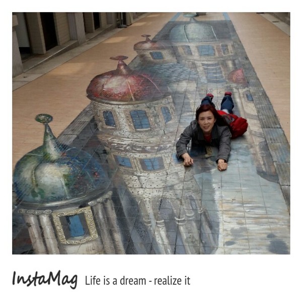 國王社區3D立體彩繪：【台中景點】國王社區3D立體彩繪