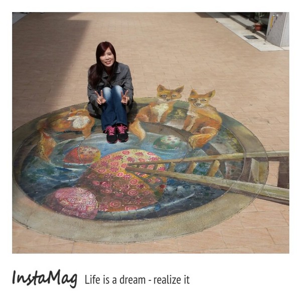 國王社區3D立體彩繪：【台中景點】國王社區3D立體彩繪