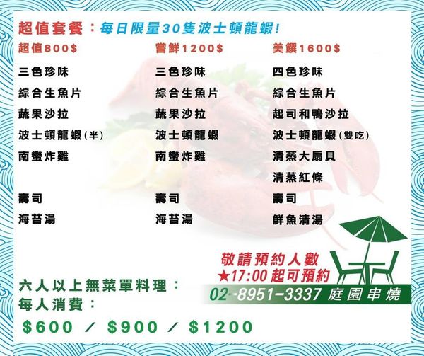 【板橋餐廳】Chatting愜庭洋廚-都市裡的戶外景觀餐廳