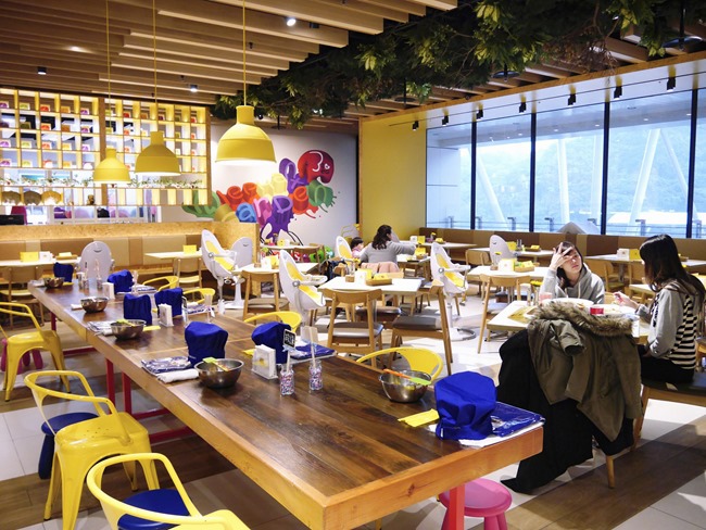 │台北親子餐廳│Citylink南港店-象園咖啡廳。超人氣限量小象推車