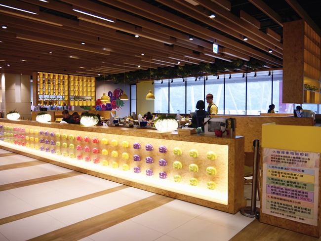 │台北親子餐廳│Citylink南港店-象園咖啡廳。超人氣限量小象推車