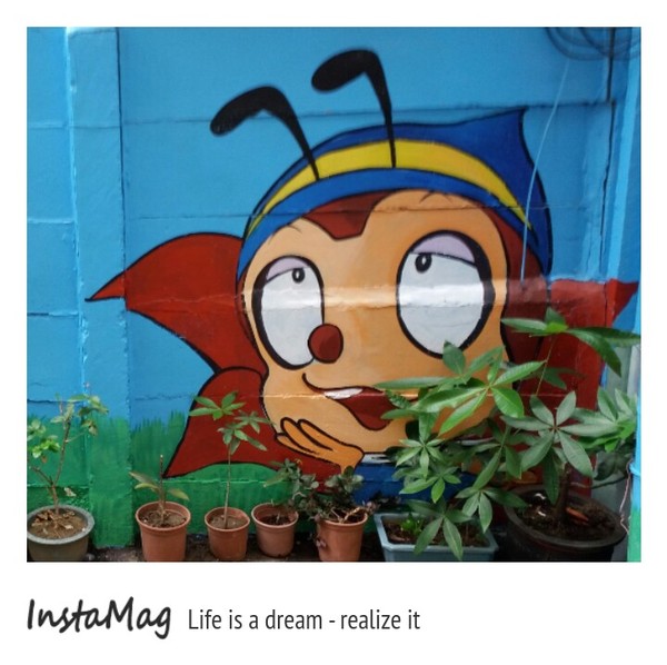 嘉義市民生北路215巷童畫秘巷：【嘉義景點】童年的快樂卡通時光~嘉義民生社區童畫秘巷