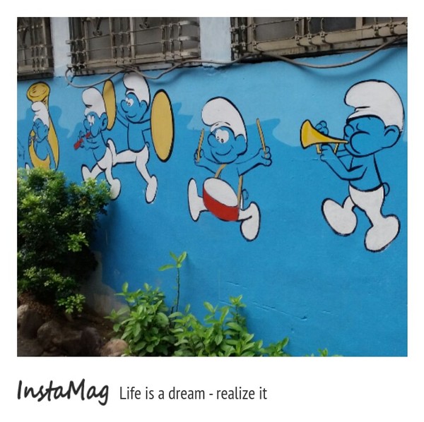 嘉義市民生北路215巷童畫秘巷：【嘉義景點】童年的快樂卡通時光~嘉義民生社區童畫秘巷