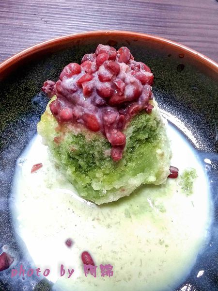 紅豆陳：桃園市蘆竹區 [紅豆陳] 紅豆!!紅豆和抹茶是天生一對．抹茶剉冰/芒果牛奶冰/紅豆湯/萬丹紅豆