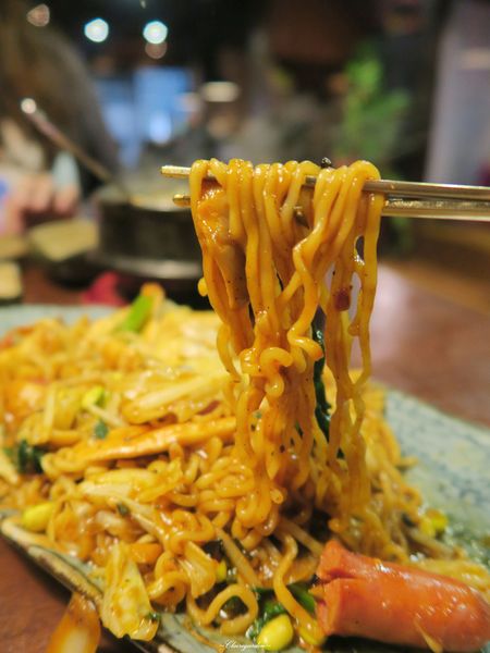 韓金館 韓國烤肉.韓國鍋物：台北 捷運中山站 韓金館~起司。起司。五花肉的進擊