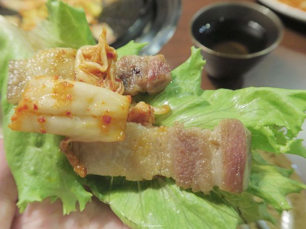 韓金館 韓國烤肉.韓國鍋物：台北 捷運中山站 韓金館~起司。起司。五花肉的進擊