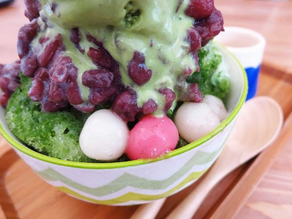 【桃園冰店】長腿食驗室-日式抹茶剉冰