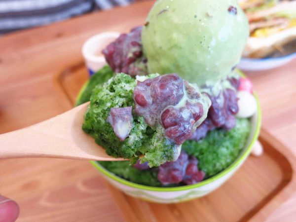 【桃園冰店】長腿食驗室-日式抹茶剉冰