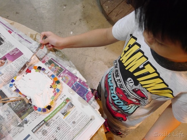 │新北│親子Fun暑假。鶯歌老街「馬賽克陶趣家DIY」親子半日遊