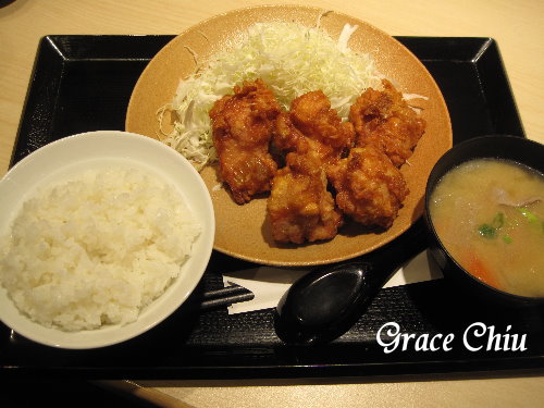 吉豚屋かつや~唐揚雞定食