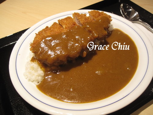 咖哩豬排定食(吉豚屋)