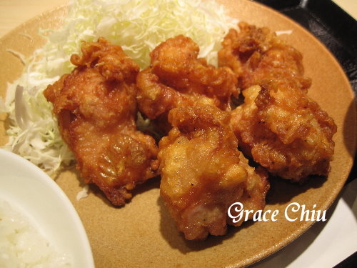 吉豚屋かつや~唐揚雞定食