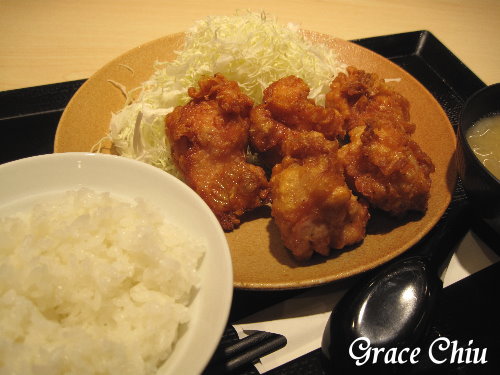 吉豚屋かつや~唐揚雞定食