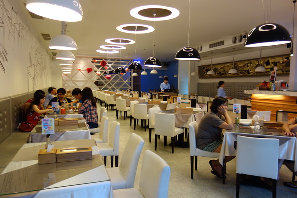 OOTTIMO意式廚房：1040802[官本金文愛台灣]台中市西區美味Oottimo意式廚房窯烤披薩義大利麵焗烤燉飯吃到飽或單點皆吃得很爽