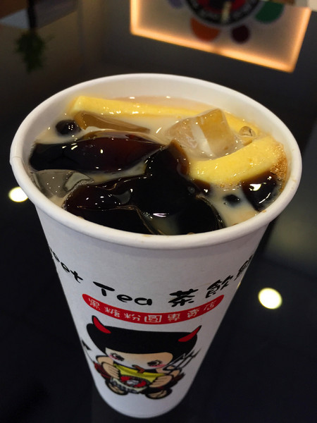 Sweet Tea 鮮奶舖 黑糖粉圓專賣店(崇德店)：[台南]就是愛喝黑糖奶 Q彈波霸萬歲!!! Sweet Tea 鮮奶舖 黑糖粉圓專賣店