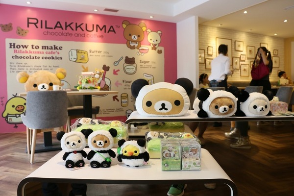 Rilakkuma Café:拉拉熊主題餐廳Rilakkuma Café。下午茶甜點完全攻略~拉拉熊Q家族