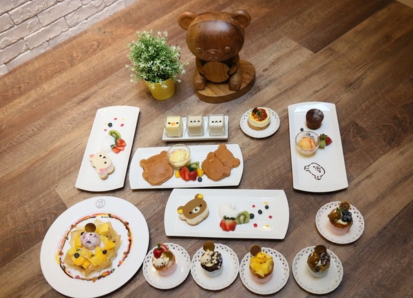 Rilakkuma Café:拉拉熊主題餐廳Rilakkuma Café。下午茶甜點完全攻略~拉拉熊Q家族
