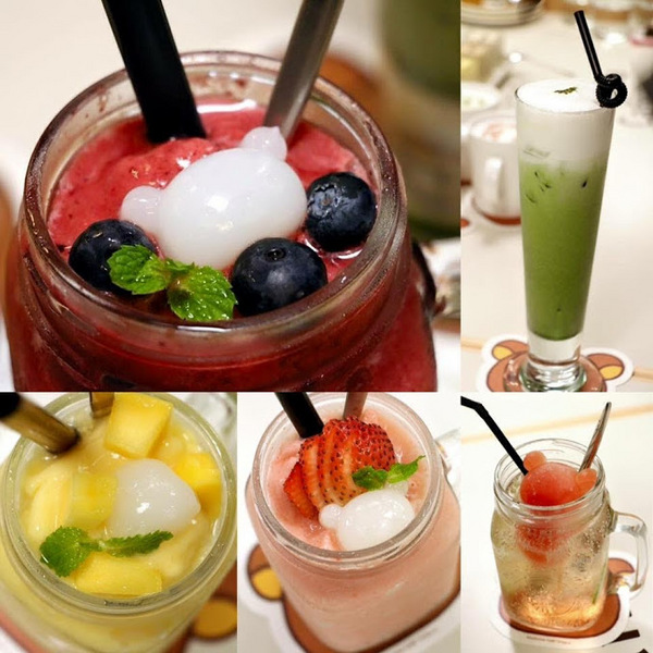 Rilakkuma Café:拉拉熊主題餐廳Rilakkuma Café。下午茶甜點完全攻略~拉拉熊Q家族