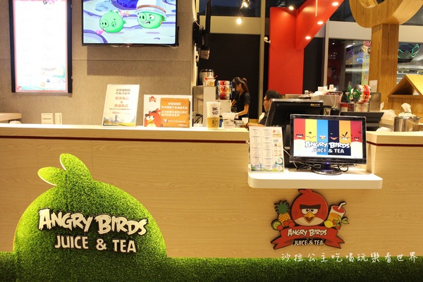 憤怒鳥主題餐廳Angry Birds Juice&Tea:新北‧板橋『憤怒鳥主題飲料店』 果汁&茶