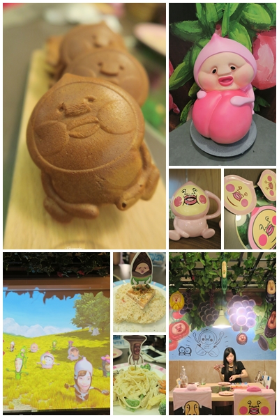 醜比頭的秘密部屋:台北 捷運中山站 醜比頭的秘密部屋~超可愛餐點X好玩互動式螢幕