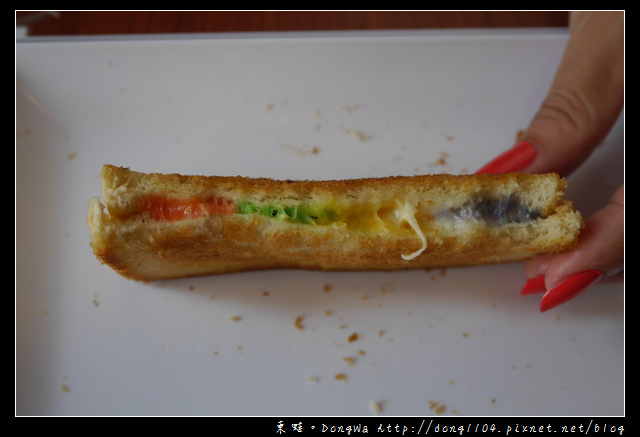 【高雄食記】三民區美食|食尚玩家推薦|熱樂煎爆漿乳酪三明治