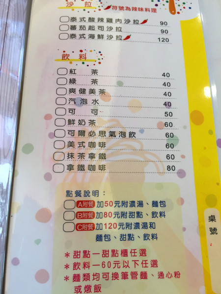 彩虹糖 輕食•義大利麵館：[台南]永康平價可愛小店 飯後甜點是亮點 彩虹糖 輕食•義大利麵館