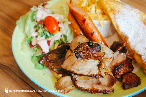 GUFO27 BRUNCH&CAFE:台北_ Gufo27 Brunch&cafe, 大份量早午餐&超夢幻彩虹冰沙、瓶子蛋糕