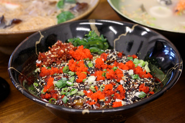 原味海產粥 生魚片丼飯:讓你體驗不一樣的原味海產粥 生魚片丼飯~