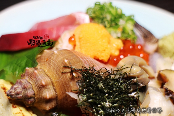 肥猫漁夫 海鮮丼專賣店：台北海鮮丼/一碗飯吃到18種魚『肥猫漁夫海鮮丼專賣店』捷運中山國小站