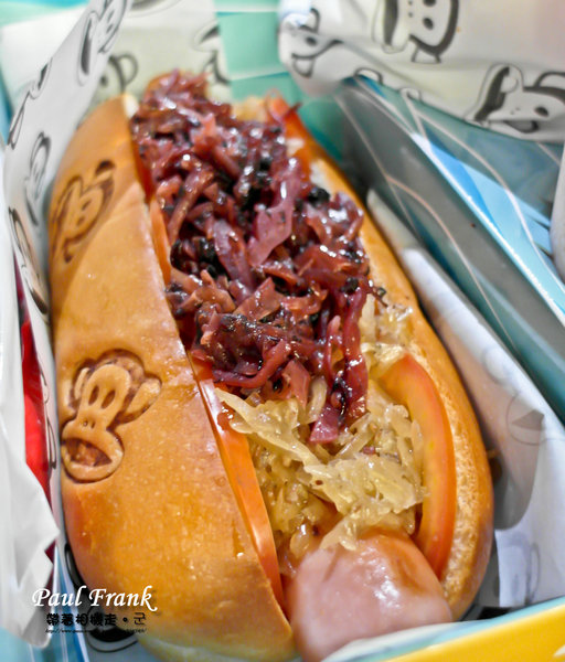 Paul Frank 大嘴猴：台南 中西區． 可愛大嘴猴來了 就住在小西門  Paul Frank Hot Dog