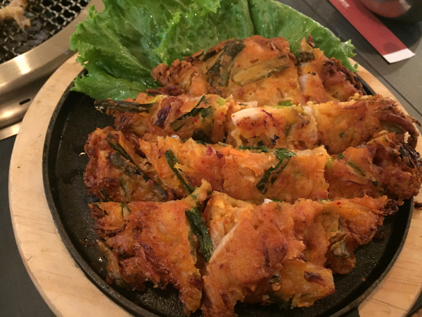 江原慶白菜(韓國烤肉)：泡菜海鮮煎餅打趴八色烤肉-[忠孝復興站]江原慶白菜韓國烤肉