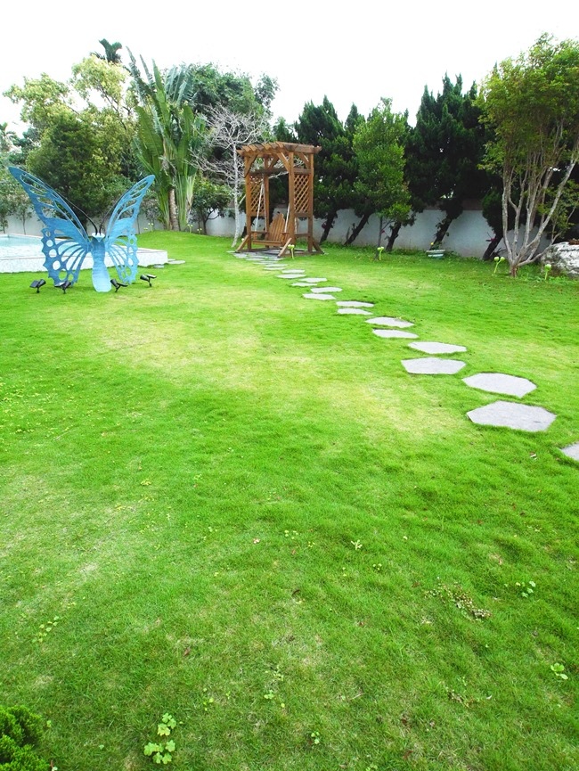 │宿。花蓮吉安│法式古典「格瀾伍德休閒民宿」私人泳池、遊戲室。沒有億萬身價也能住得起毫宅哦!