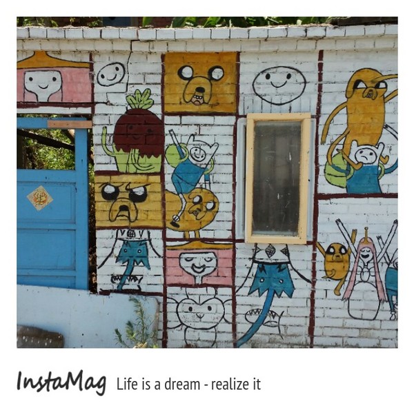 梧棲興農里彩繪村：【台中景點】明竹壇彩繪村