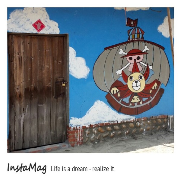 梧棲興農里彩繪村：【台中景點】明竹壇彩繪村