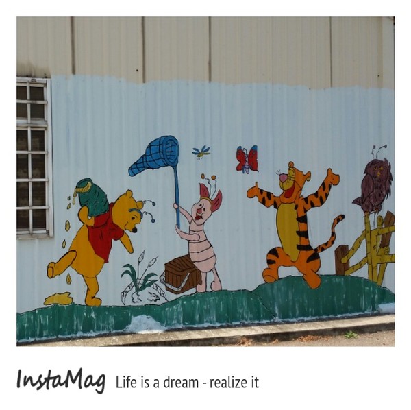 梧棲興農里彩繪村：【台中景點】明竹壇彩繪村