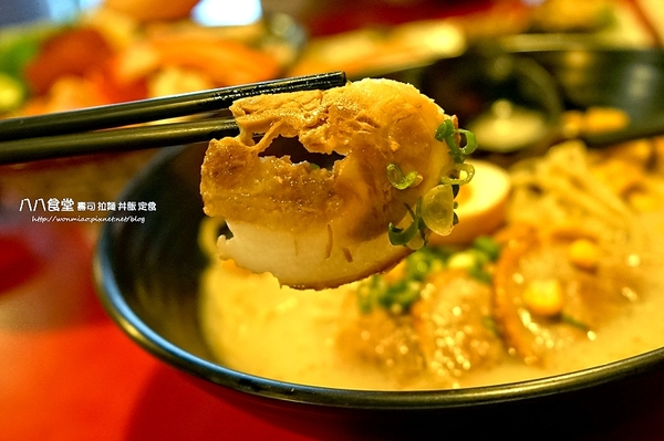 八八食堂：【板橋日本料理推薦】菜色豐富, 高貴不貴!! ✿✿ 八八食堂 壽司, 拉麵, 丼飯, 定食 ✿✿（完整菜單）